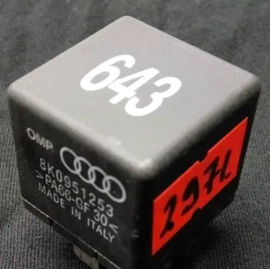 Audi A5 8T 8F Other relay 8K0951253