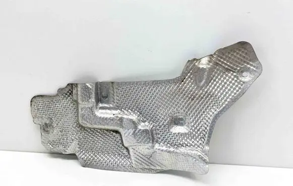 Heat shield in engine bay