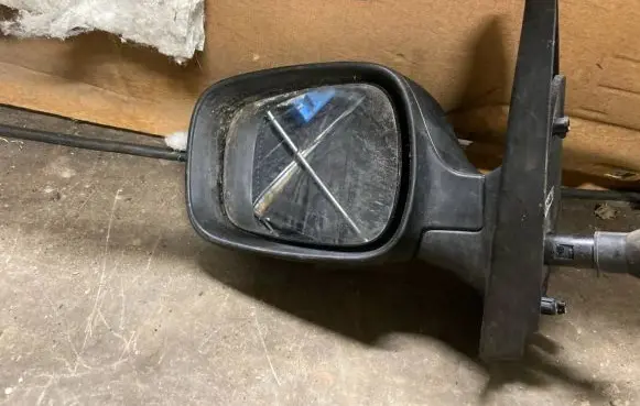 Renault Kangoo I Manual wing mirror 836157