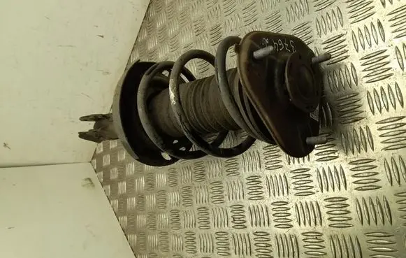 Front shock absorber with coil spring