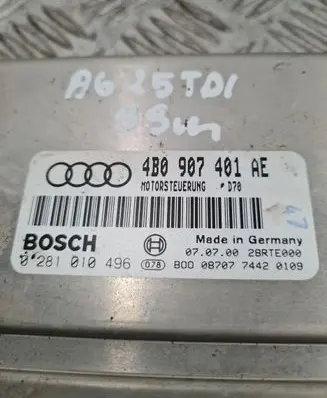 Audi A6 S6 C5 4B Engine control unit/module 4B0907401AE
