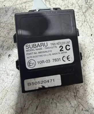 Subaru Outback (BS) Keyless (KESSY) go control unit/module 88035AL010 10R037831 B50520471