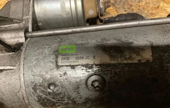 Volvo S40, V40 Starter motor 8200064465B 30620657 25GG0259JC