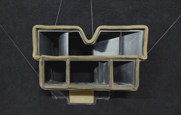 Cabin air duct channel