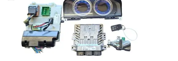 Volvo S60 Engine ECU kit and lock set S180134102A 31336712 CG9T14C256FA