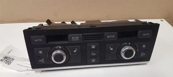 Audi A6 S6 C6 4F Climate control unit 4F2820043Q 4F0910043A 5HB00883361