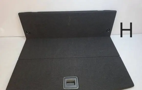 Volkswagen Golf VII Trunk/boot floor carpet liner 5G9858855