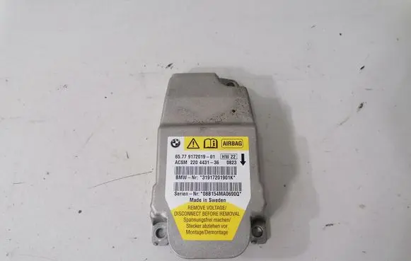 BMW 5 E60 E61 Airbag control unit/module 9172019