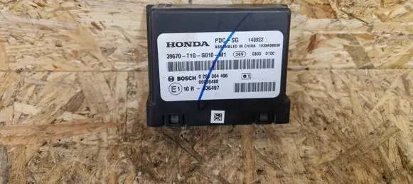 Honda CR-V Parking PDC control unit/module 39670T1GG010M1 0263004496 00000488