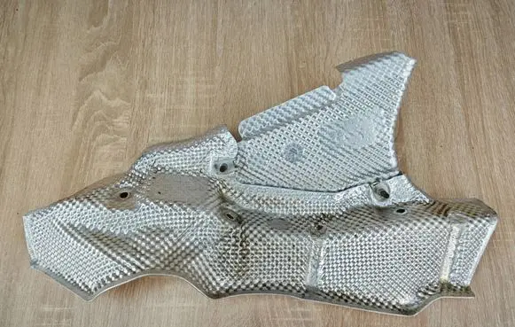 Audi A7 S7 4G Heat shield in engine bay 4G0399299A 4G0399299B