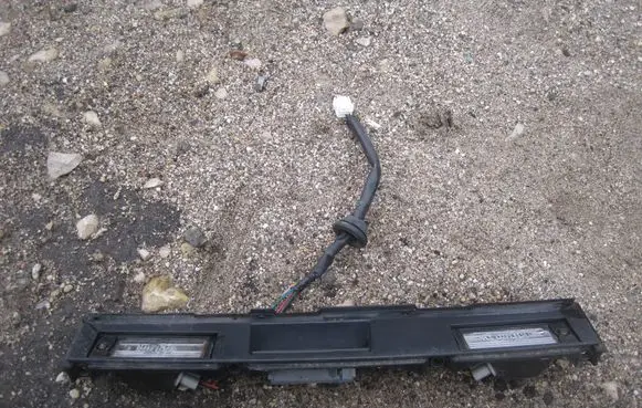 Hyundai Tucson TL Number plate light 87372D7000