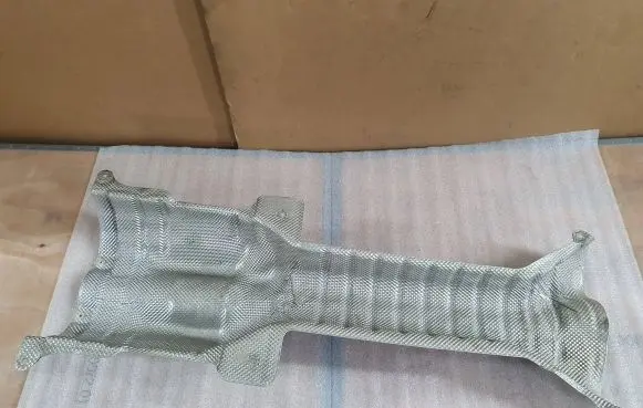 Heat shield in engine bay