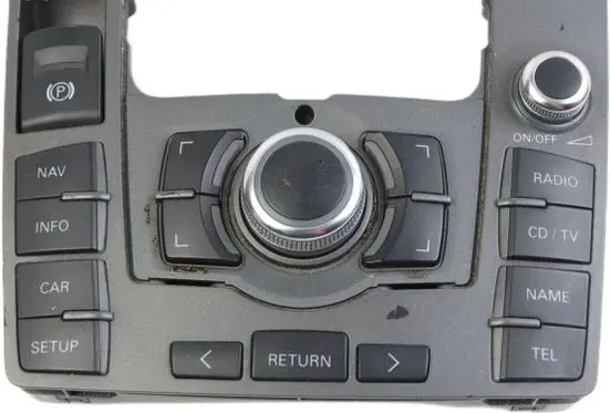 Audi A6 S6 C6 4F Central console control unit 4F1919610 4F0910609 90025147000