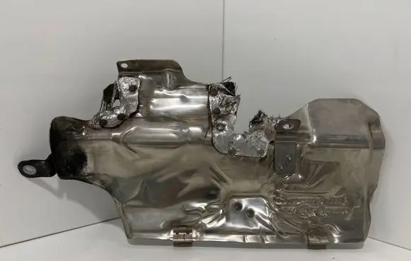Mercedes-Benz E AMG W213 Heat shield in engine bay A6541420800