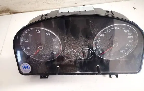 Volkswagen Touran I Speedometer (instrument cluster) 1t0920870f v3350110