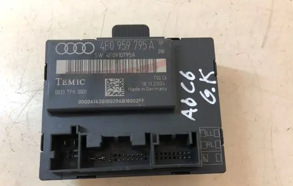Audi A6 S6 C6 4F Door control unit/module 4F0959795A 4F0910795A