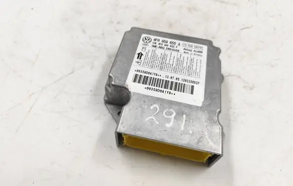 Audi A6 S6 C6 4F Airbag control unit/module 4F0959655A 4F0910655F 5WK43418