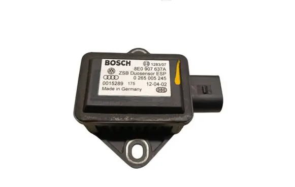 Volkswagen Polo ESP acceleration yaw rate sensor 8E0907637A 0265005245 0015289