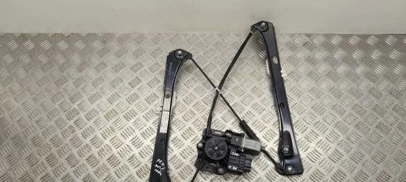 Skoda Fabia Mk4 (6VA) Front door window regulator with motor 6VA837462 2Q1959406E