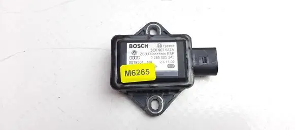 Audi A4 S4 B6 8E 8H ESP acceleration yaw rate sensor 8E0907637A M6265