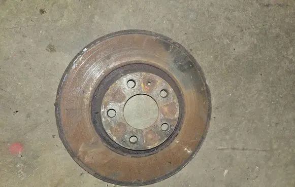Audi A6 S6 C6 4F Front brake disc