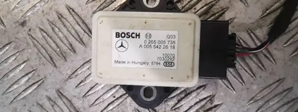 Mercedes-Benz E W212 ESP acceleration yaw rate sensor a0055422618