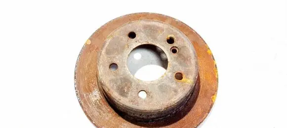 Mercedes-Benz C W202 Rear brake disc neventiliuojamas