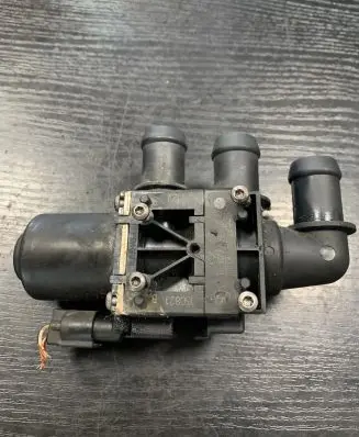 Coolant heater control valve
