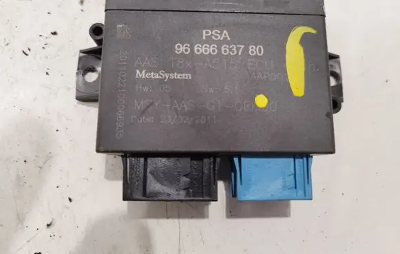 Peugeot 5008 Parking PDC control unit/module 9666663780