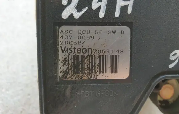 Mazda 6 ABS Pump ASCECU562WB 4370059 2423E0022