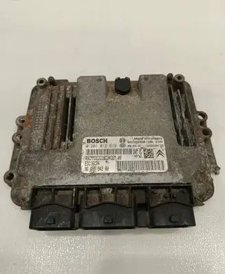 Peugeot 307 Engine control unit/module 9653958980 9665594280 0281012619