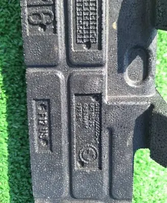 BMW 5 E60 E61 Front bumper foam support bar 58745810