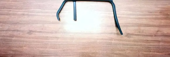 Volvo V60 Rear door window/glass frame 1302143