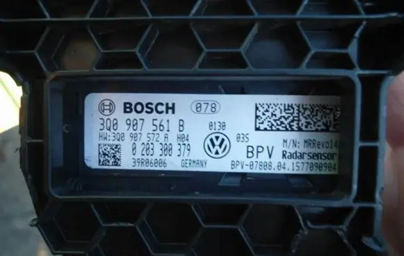 Volkswagen PASSAT B8 Distronic sensor radar RADAR2349