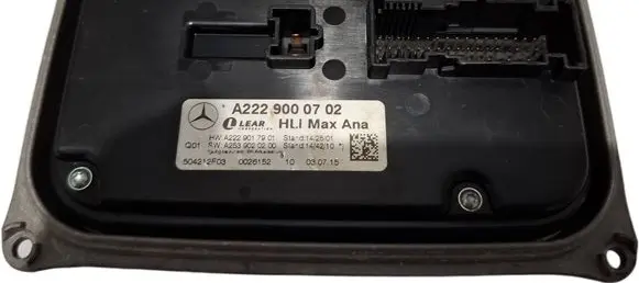 Mercedes-Benz GLC X253 C253 LED ballast control module A2229000702 A2229017901 A2229020200