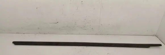 Front door glass trim molding