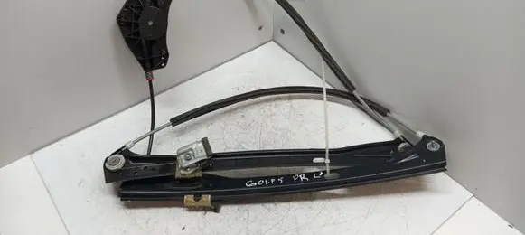 Volkswagen Golf V Front window lifting mechanism without motor E038074011
