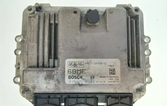 Ford Focus C-MAX Engine control unit/module 4M5112A650ND 1039S08128 0281011263