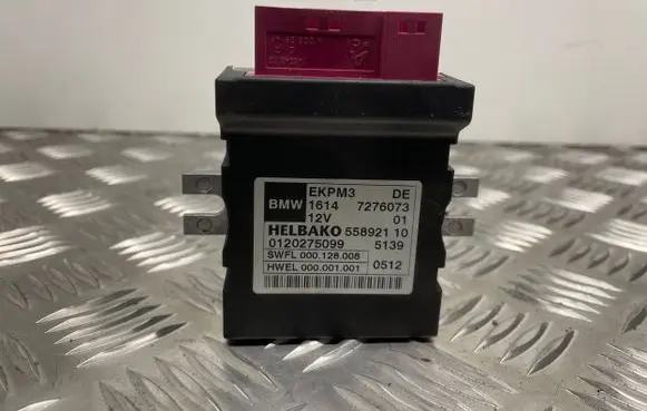 BMW 5 F10 F11 Fuel injection pump control unit/module 7276073