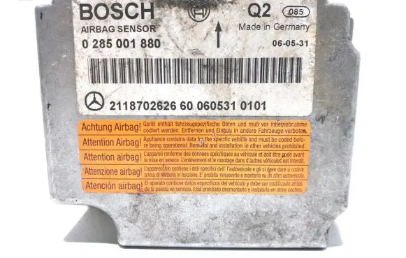 Mercedes-Benz E W211 Airbag control unit/module