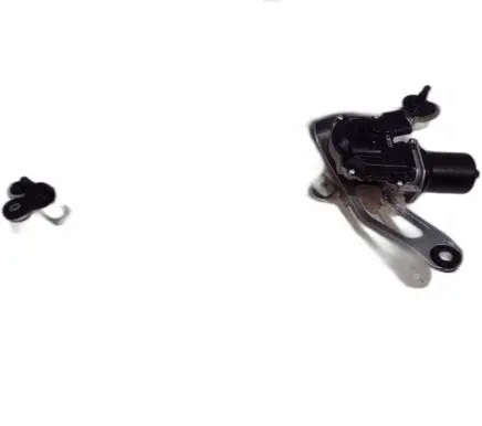 Front wiper linkage and motor