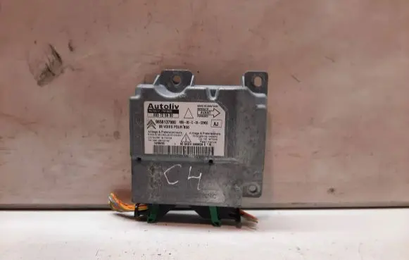 Citroen C4 I Airbag control unit/module 9658137980 603725800