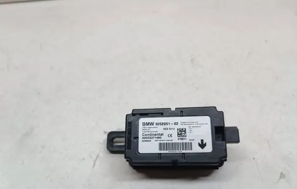BMW 1 F20 F21 Alarm control unit/module 9252651
