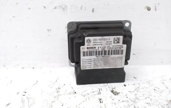 Skoda Roomster (5J) Airbag control unit/module 6R0959655K 0285010793