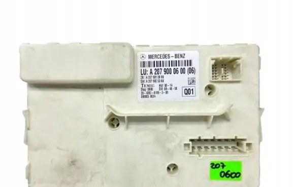 Mercedes-Benz E C207 W207 Comfort/convenience module A2079000600