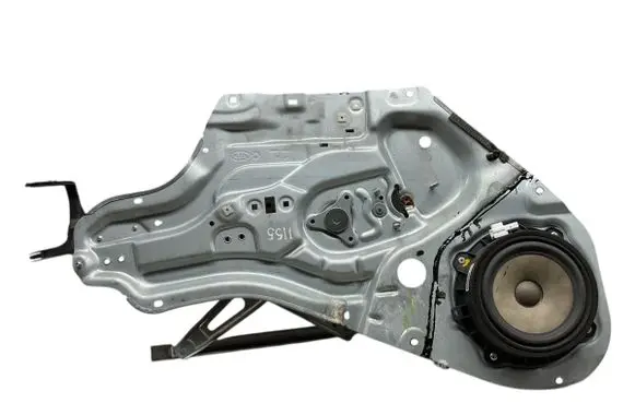 Front door window regulator with motor