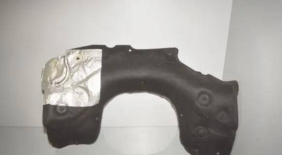 Heat shield in engine bay
