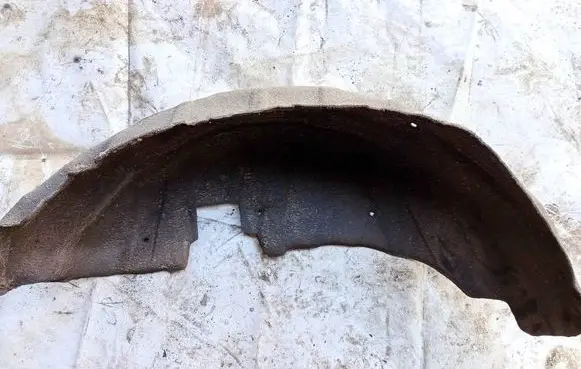Mitsubishi Outlander Rear arch fender liner splash guards 