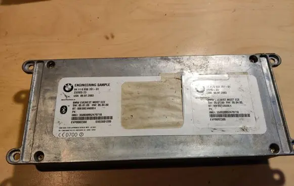 BMW 5 E60 E61 Phone control unit/module 8411693878101