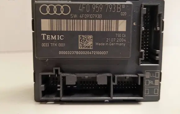 Audi A6 S6 C6 4F Door control unit/module 4F0959793B 4F0910793B 0033TFK0001